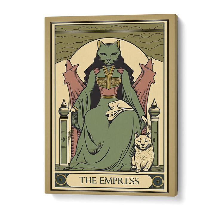 Tarot Card The Empress Zodiac & Tarot Art Artwork in Gallery Wrap