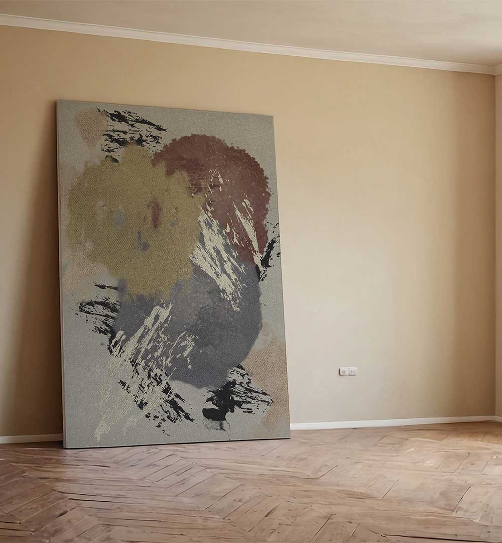 TEMPORAL WHISPERS , ABSTRACT PAINTINGS