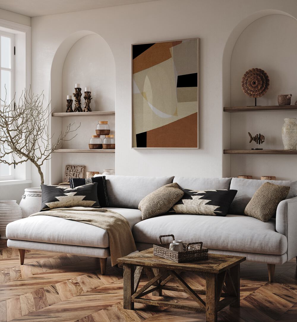 Enhance your space with TERRA, ABSTRACT PAINTINGS, a perfect blend of modern artistry and natural inspiration.