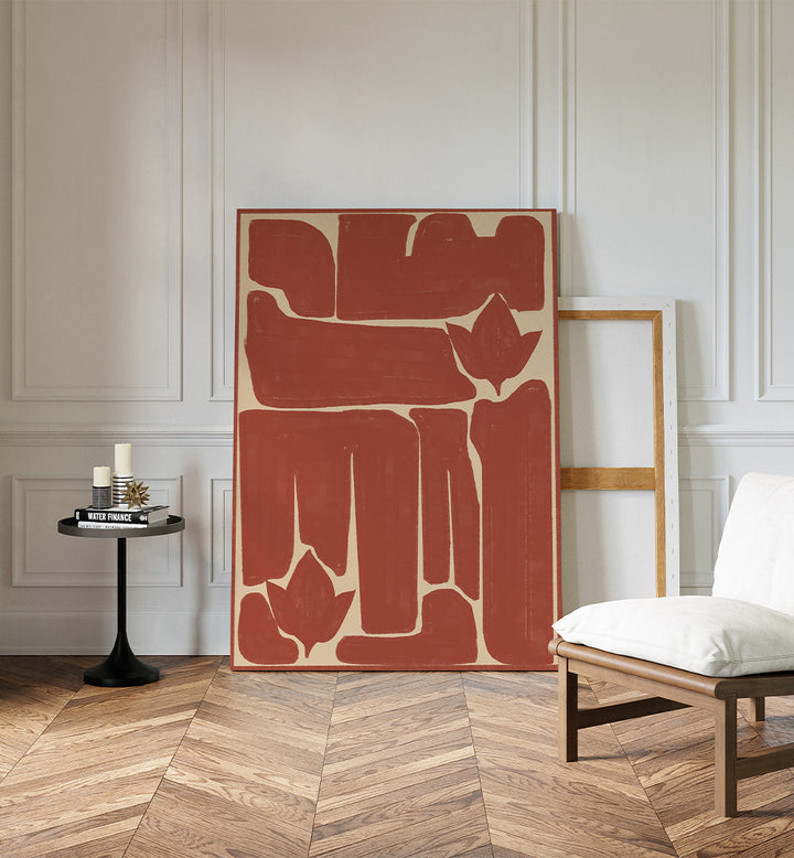 TERRACOTTA FLORAL SHAPES