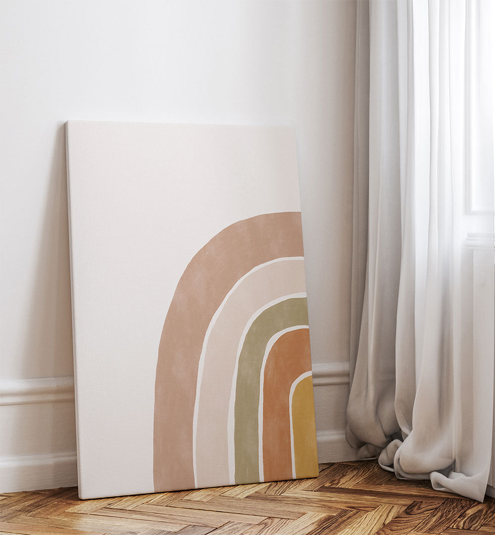 TERRACOTTA RAINBOW , KIDS ROOM PAINTINGS