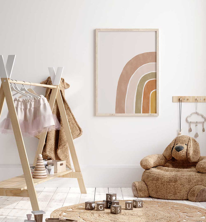 TERRACOTTA RAINBOW , KIDS ROOM PAINTINGS