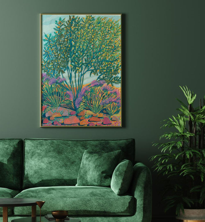 Vibrant TEXAS TREES, FLORAL FLOWER PAINTINGS by Eleanor Baker, enhancing your home with Texas wildflower beauty.