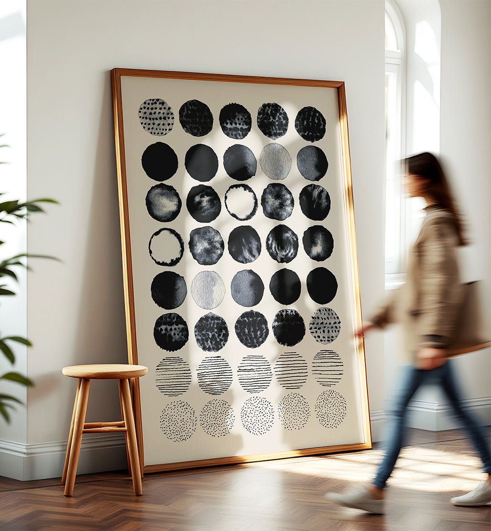 TEXTURED CIRCLE PATTERNS