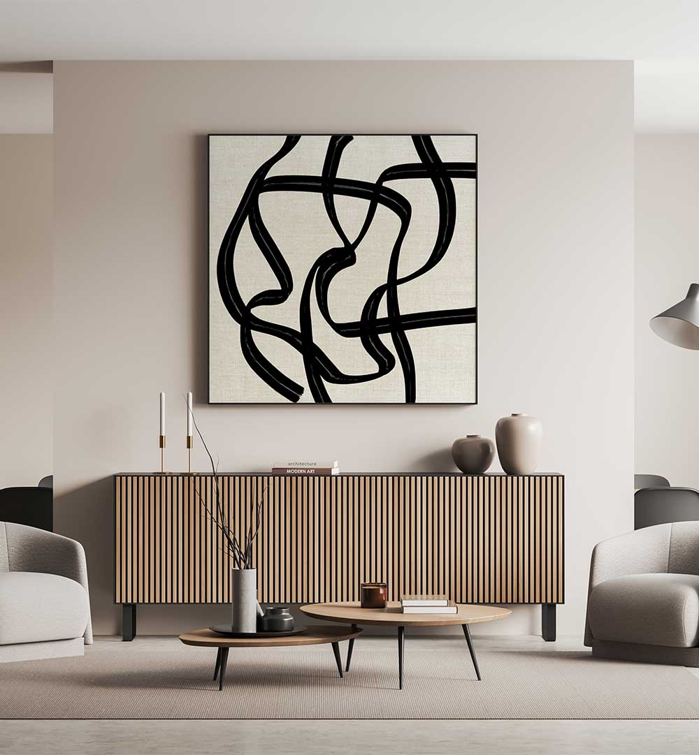 TEXTURED CURVED LINES , GEOMETRIC ART PRINTS