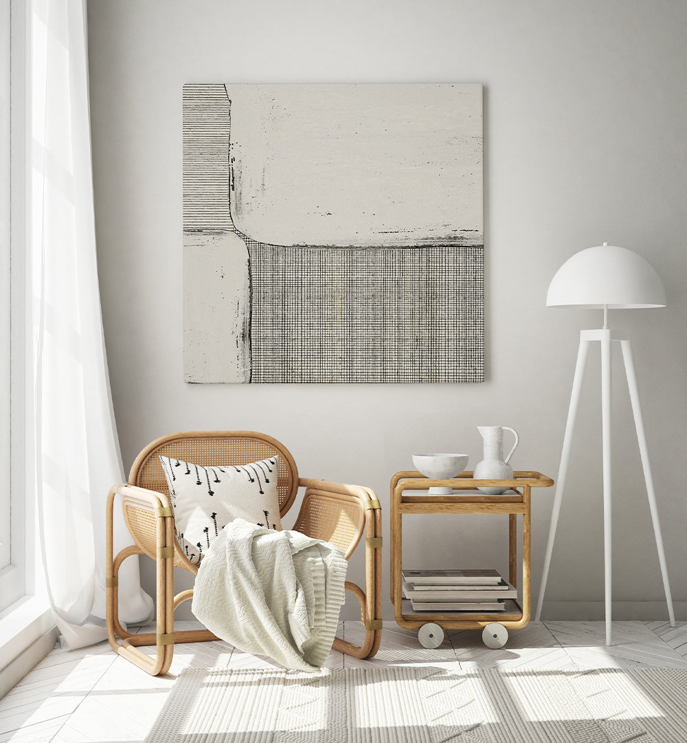 TEXTURED GEOMETRIC ABSTRACT