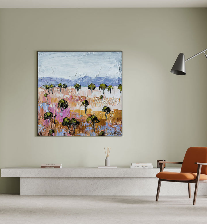 TEXTURED OUTBACK LANDSCAPE