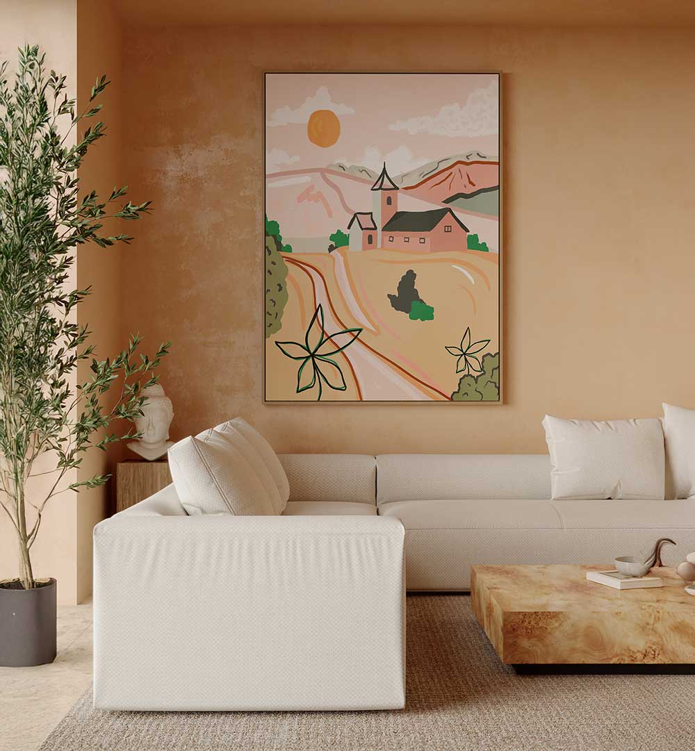 THAT WARM, PEACEFUL FEELING , LANDSCAPE PAINTINGS