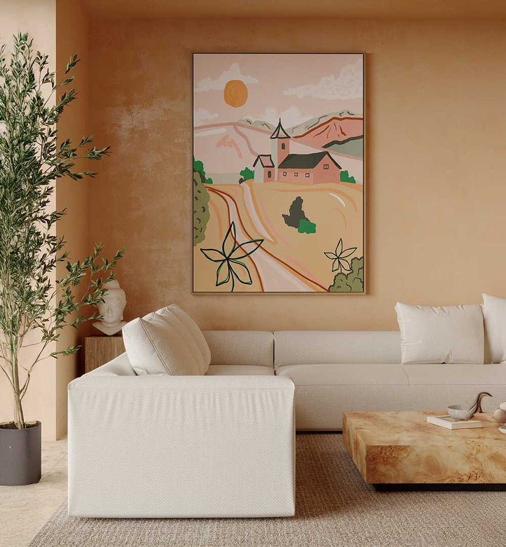 THAT WARM, PEACEFUL FEELING , LANDSCAPE PAINTINGS