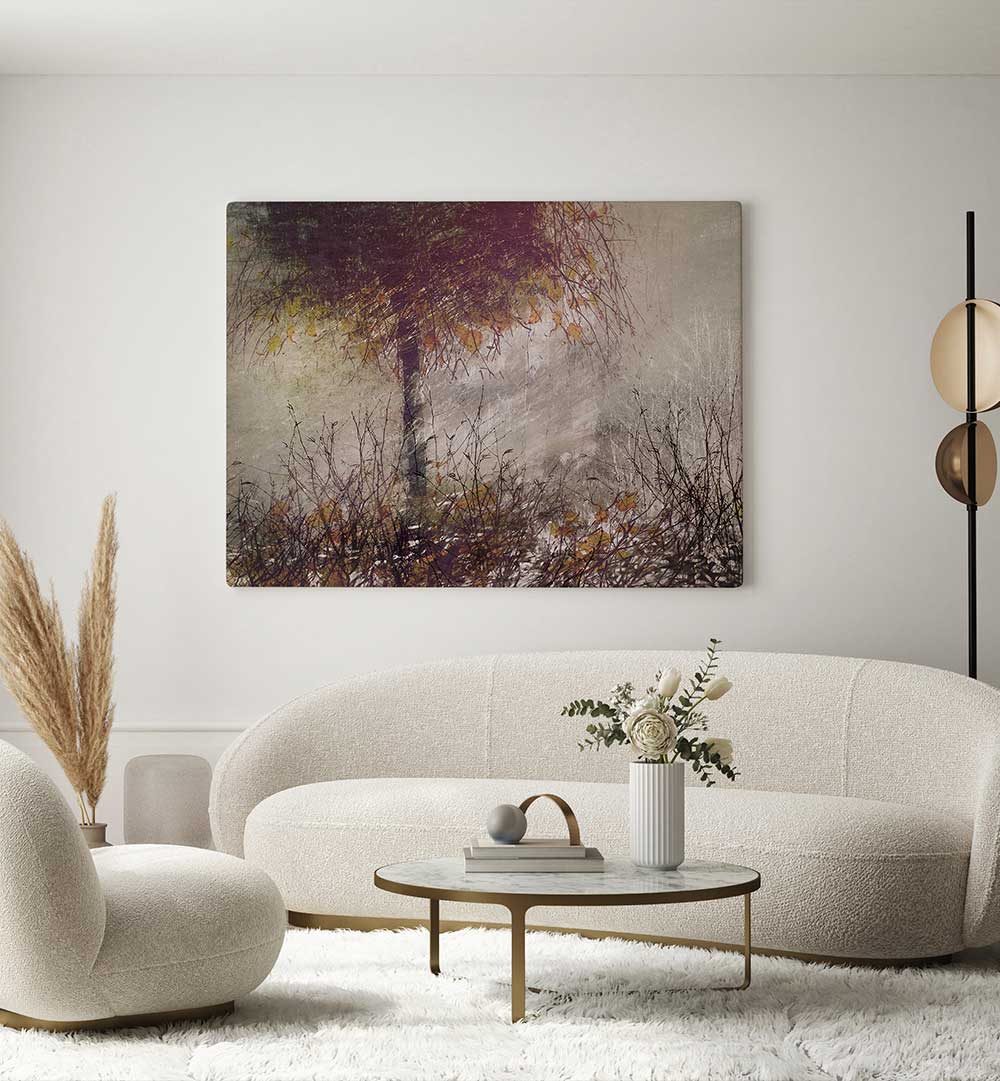 THE BIRCH , FLORAL FLOWER PAINTINGS