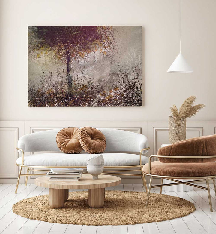 THE BIRCH , FLORAL FLOWER PAINTINGS