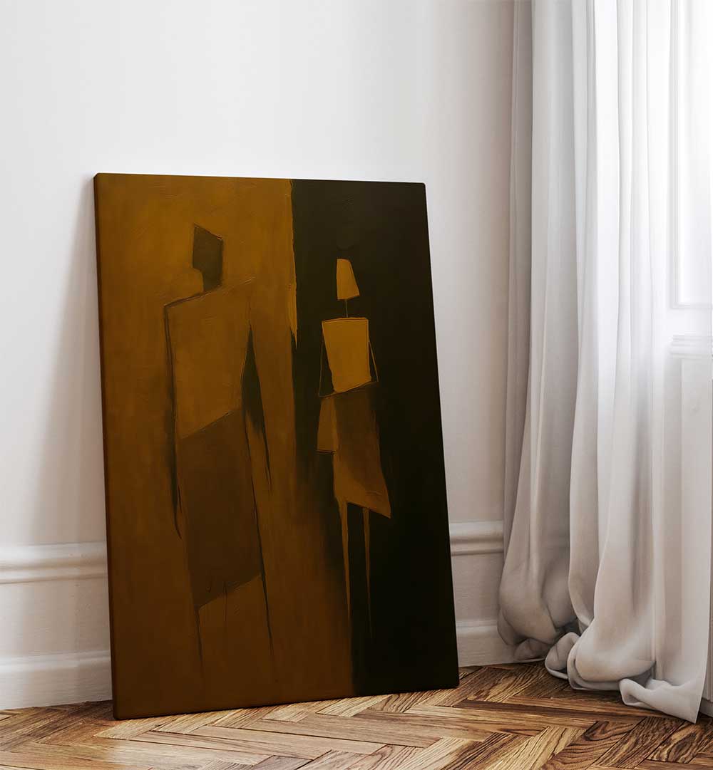 THE CONVERSATION , EXPRESSIONISM PAINTINGS