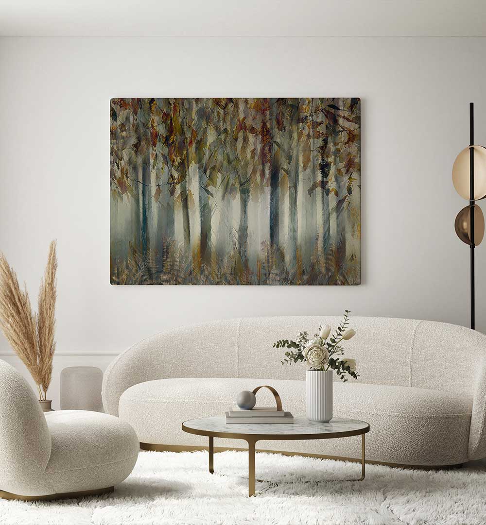 THE DARK FOREST , FLORAL FLOWER PAINTINGS