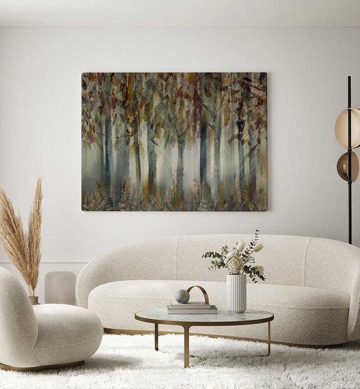 THE DARK FOREST , FLORAL FLOWER PAINTINGS