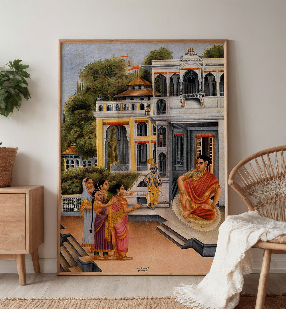 THE GOPIS COMPLAINING TO YASODA