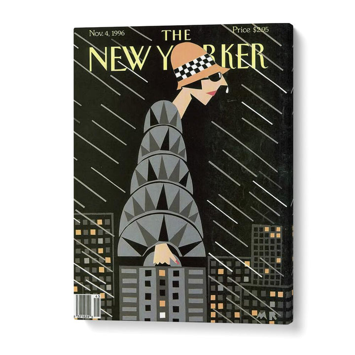 The Height Of Fashion By Michael Roberts - New Yorker Magazine  Nov 4 1996 Artwork in Gallery Wrap