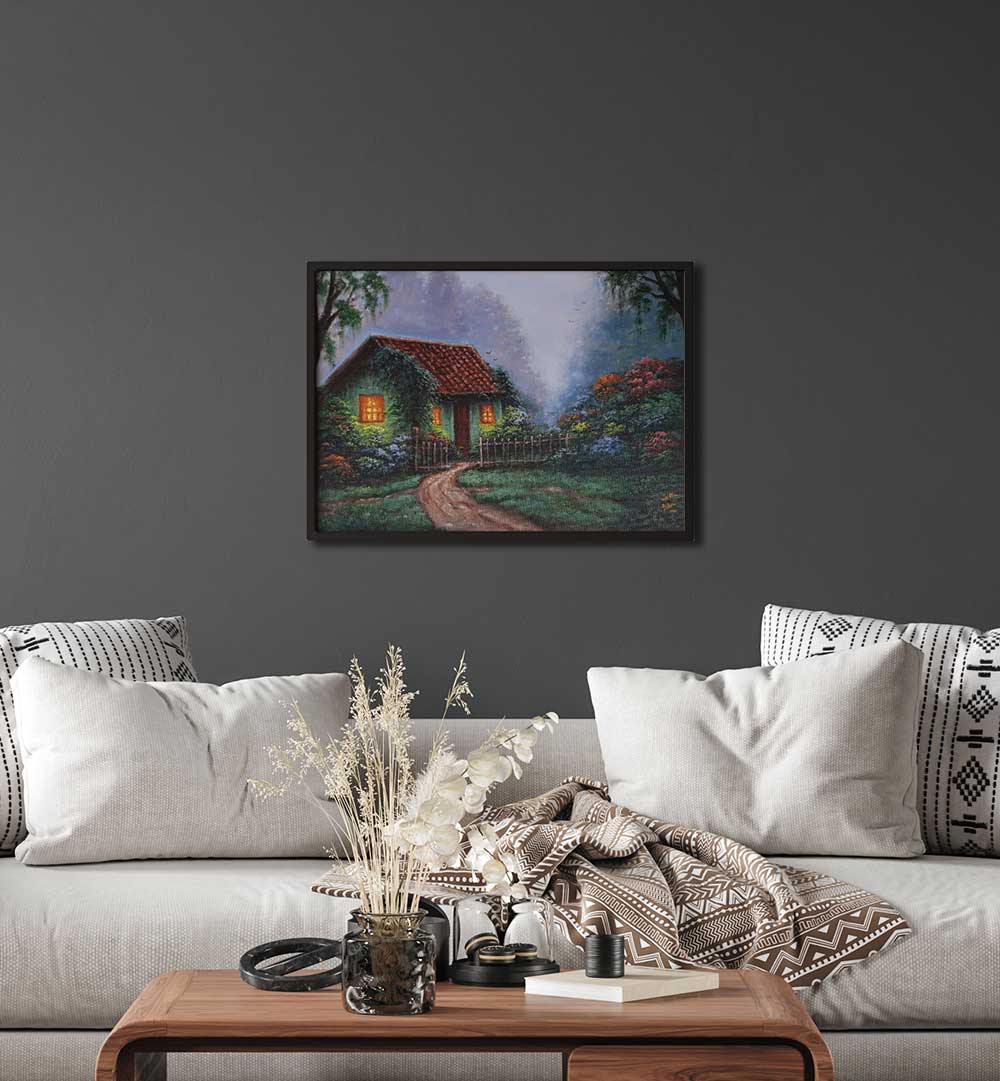 THE MORNING MIST , HANDMADE ARTWORKS