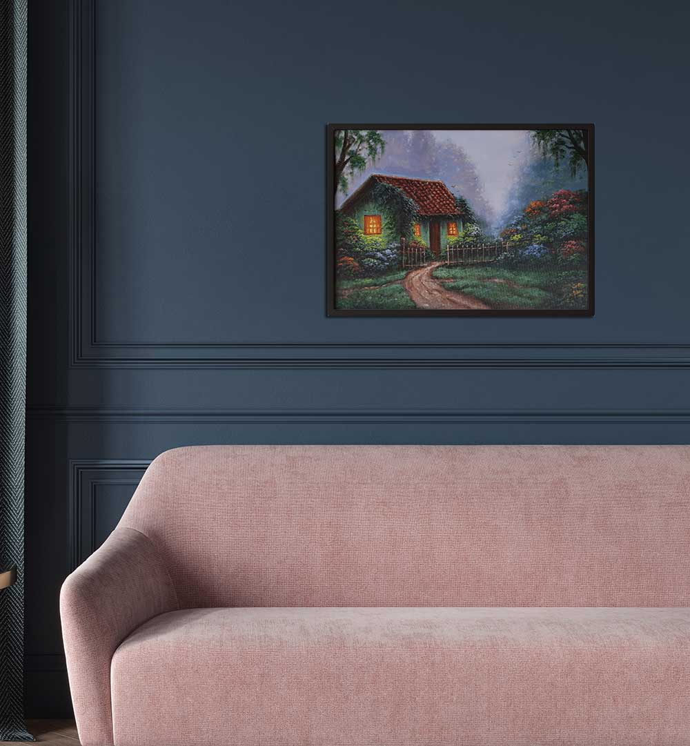 THE MORNING MIST , HANDMADE ARTWORKS