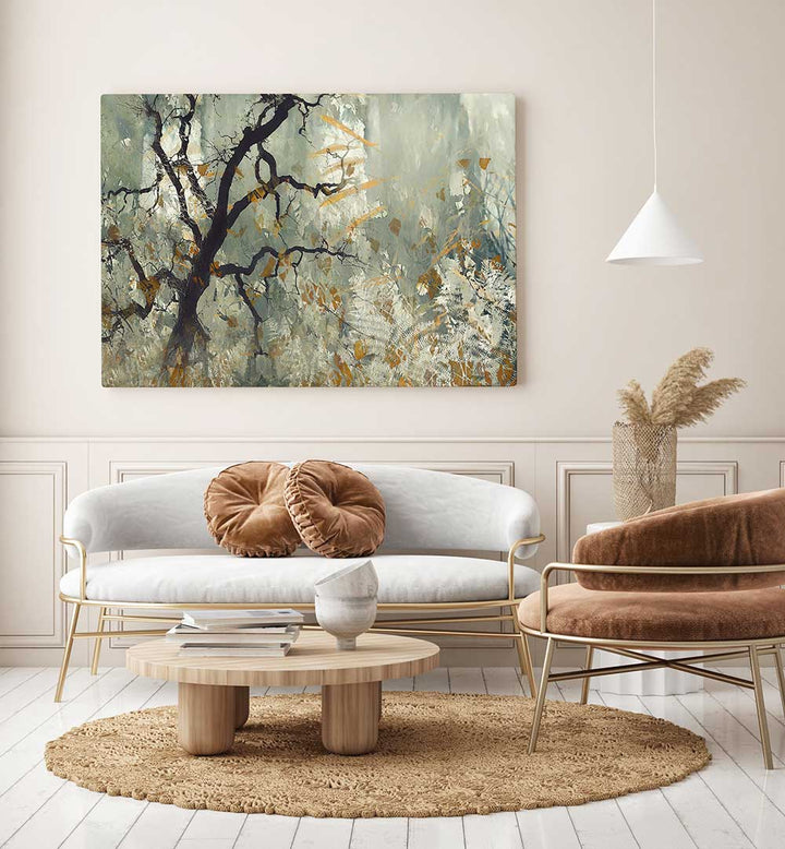 THE OLD TREE , FLORAL FLOWER PAINTINGS