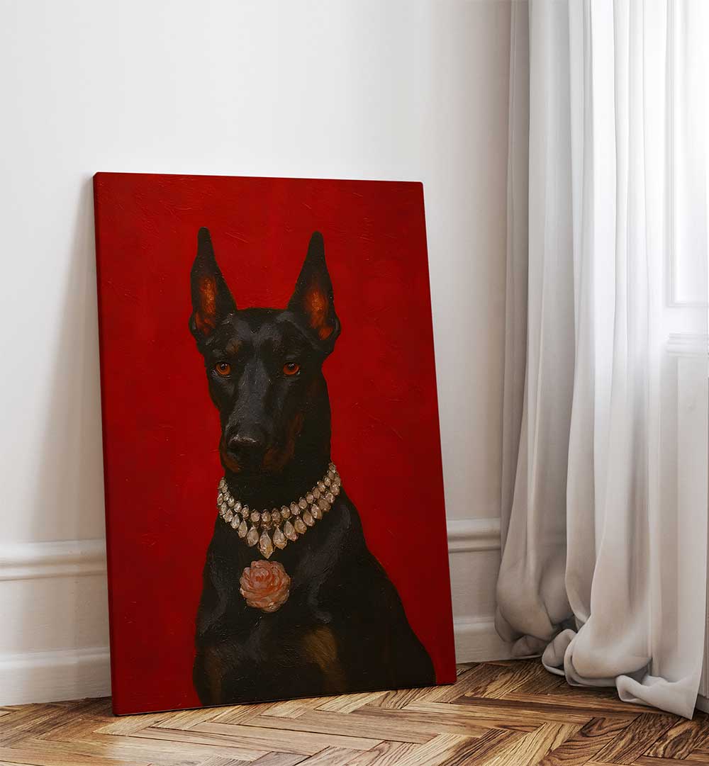 THE REGAL GUARDIAN , EXPRESSIONISM PAINTINGS