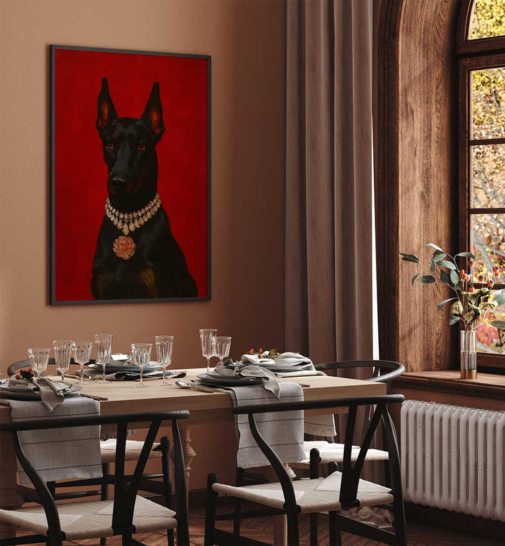 THE REGAL GUARDIAN , EXPRESSIONISM PAINTINGS