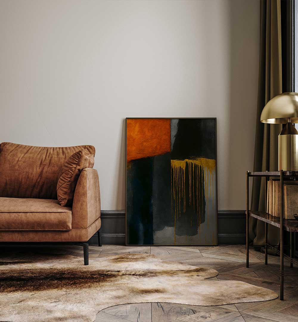 THE RITUAL OF SHADOWS , EXPRESSIONISM PAINTINGS