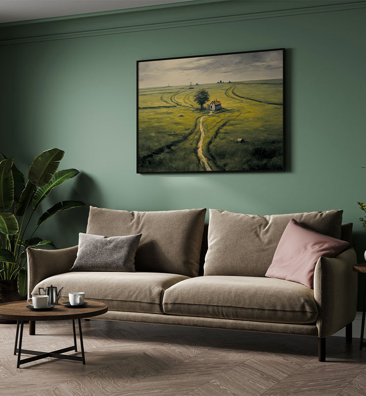 THE SOLITARY HOMESTEAD , VINTAGE LANDSCAPE
