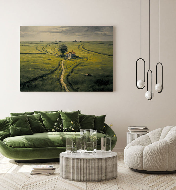 THE SOLITARY HOMESTEAD , VINTAGE LANDSCAPE