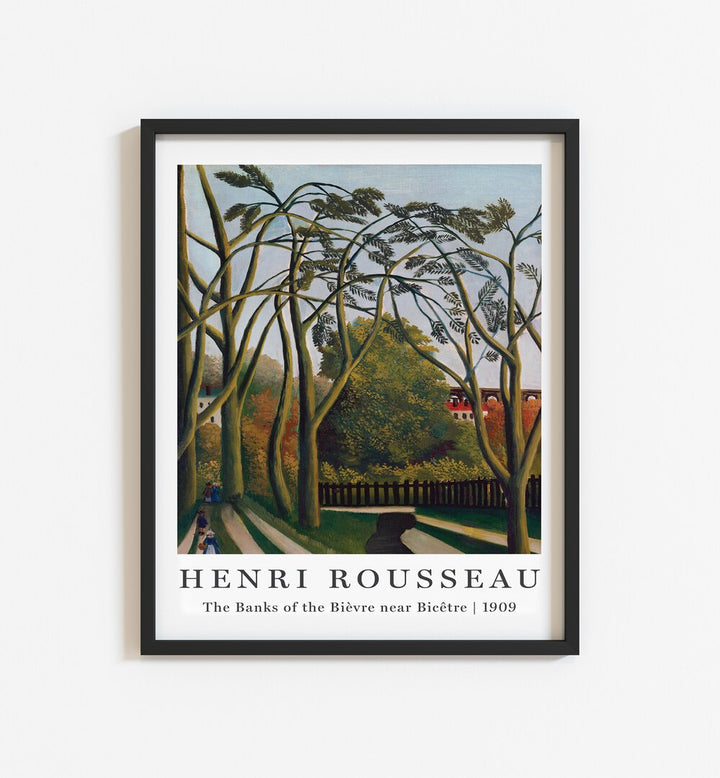 THE BANK OF THE BIEVRE  (1909) II , VINTAGE PAINTINGS