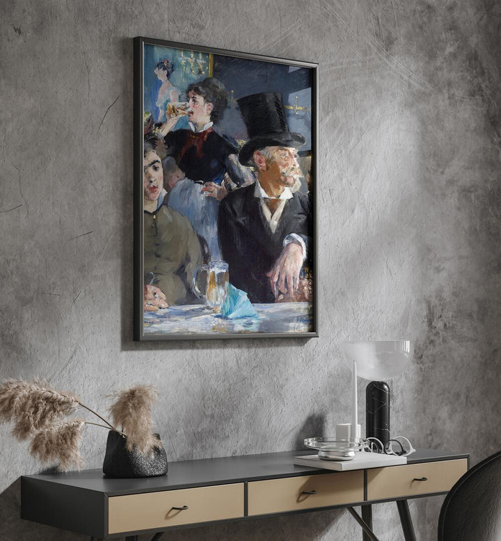 THE CAFÉ-CONCERT , VINTAGE PAINTINGS