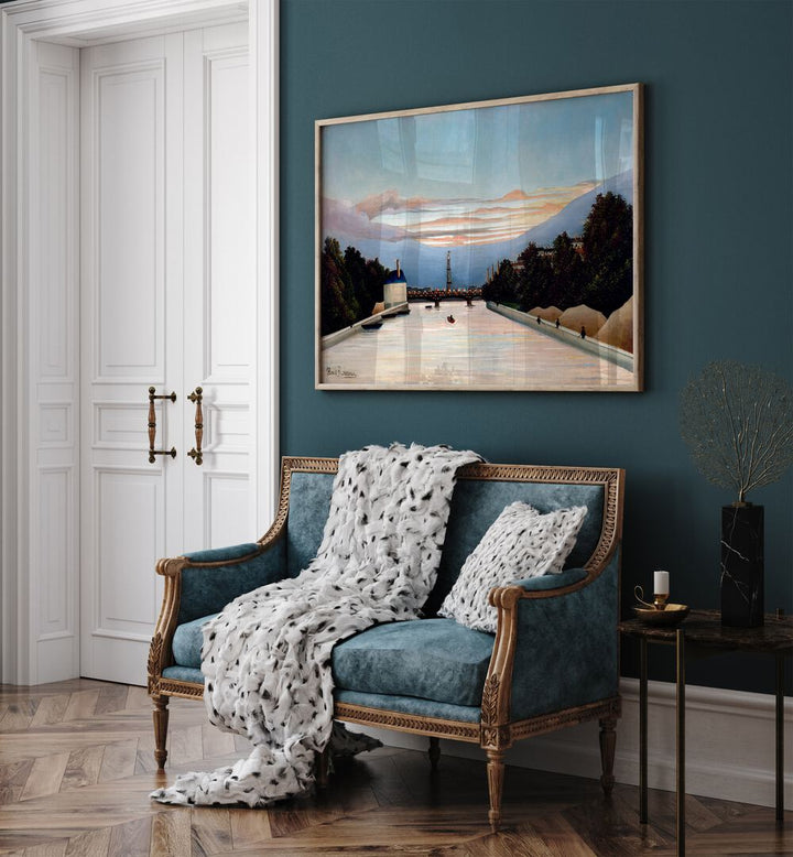 THE EIFFEL TOWER (1898) , VINTAGE PAINTINGS