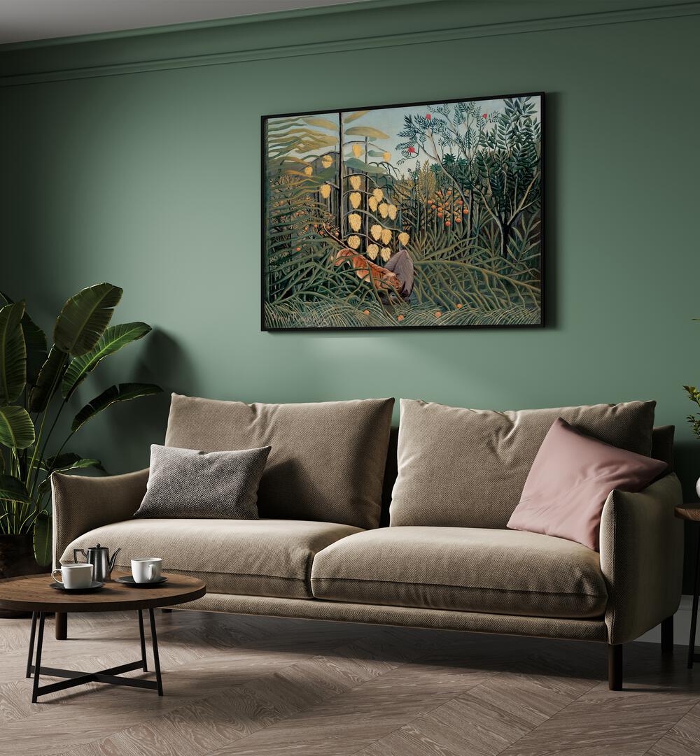 THE EQUATORIAL JUNGLE II (1909) , VINTAGE PAINTINGS
