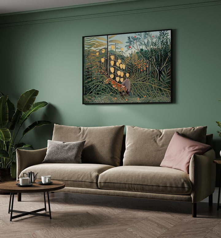 THE EQUATORIAL JUNGLE II (1909) , VINTAGE PAINTINGS