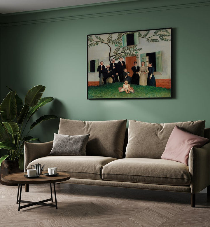 THE FAMILY , VINTAGE PAINTINGS