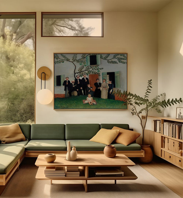THE FAMILY , VINTAGE PAINTINGS