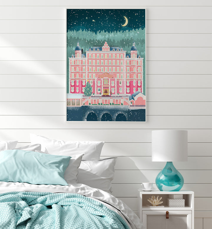 THE GRAND BUDAPEST HOTEL HOLIDAYS , TRAVEL POSTERS