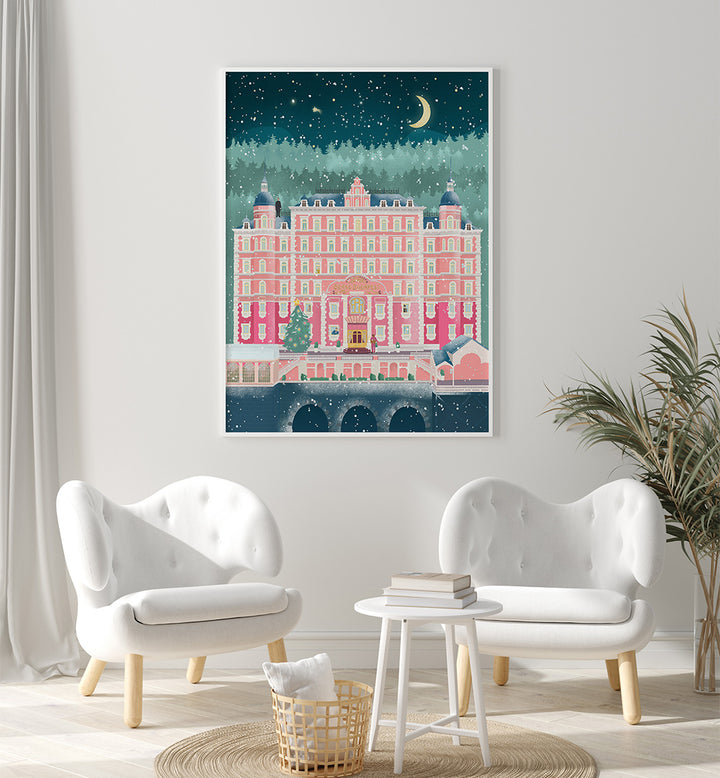 THE GRAND BUDAPEST HOTEL HOLIDAYS , TRAVEL POSTERS