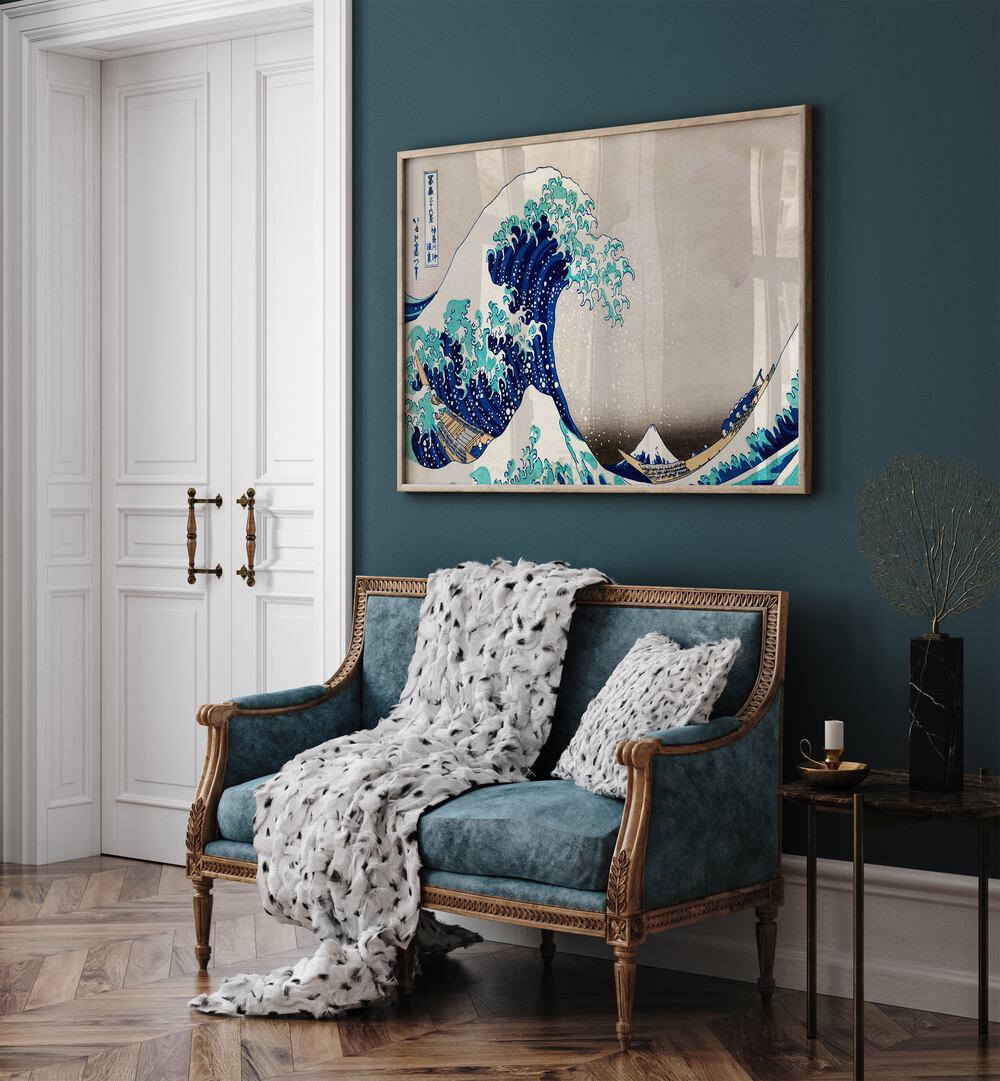 THE GREAT WAVE OFF KANAGAWA - I , VINTAGE PAINTINGS