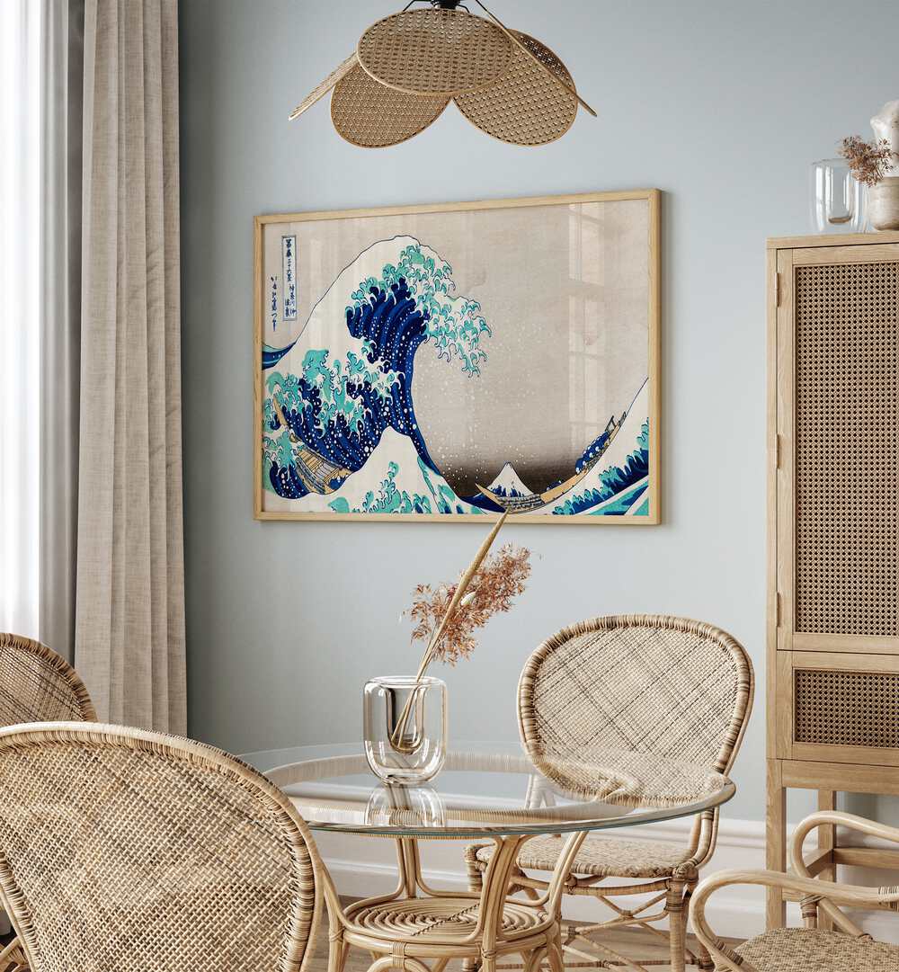 THE GREAT WAVE OFF KANAGAWA - I , VINTAGE PAINTINGS
