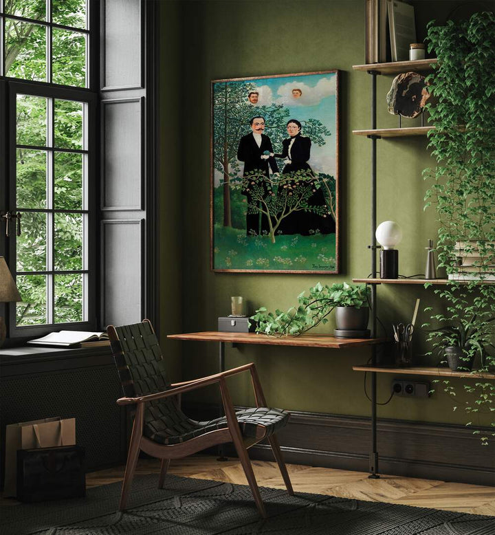 THE PAST AND THE PRESENT (1899) , VINTAGE PAINTINGS