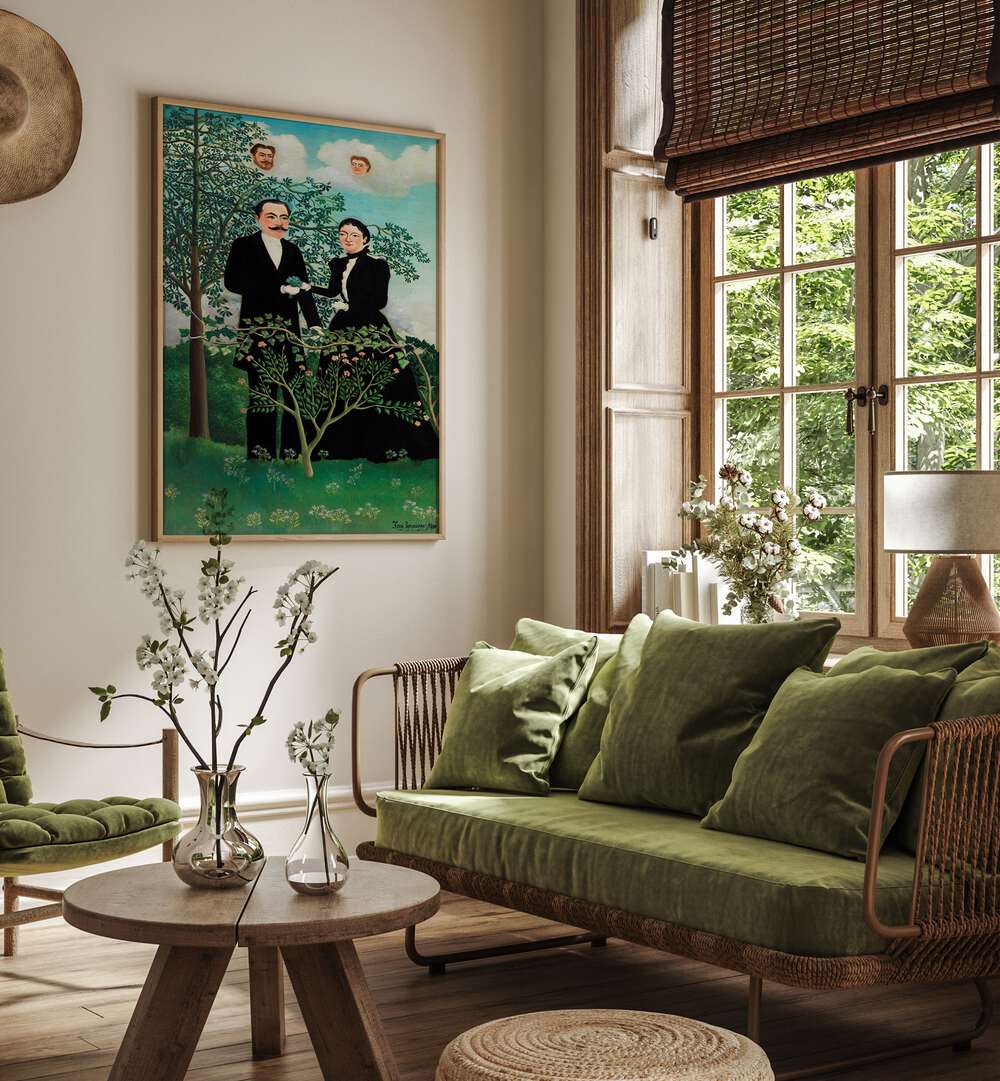 THE PAST AND THE PRESENT (1899) , VINTAGE PAINTINGS