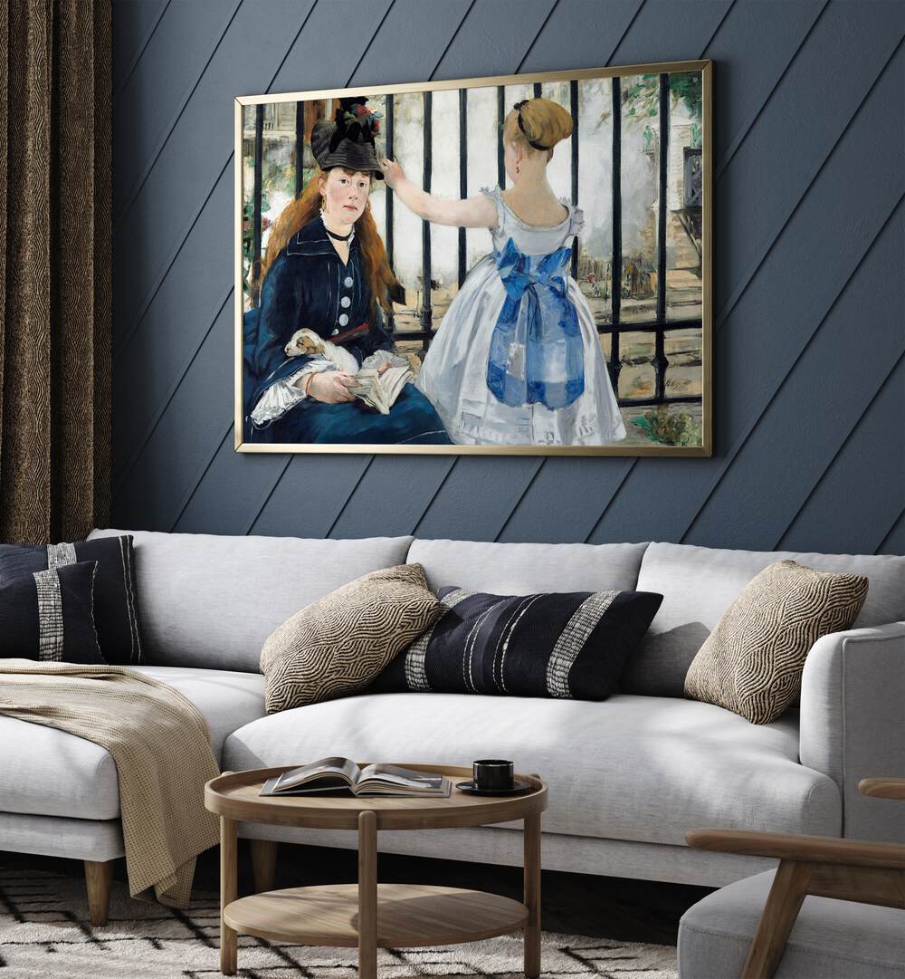 THE RAILWAY (1873) , VINTAGE PAINTINGS
