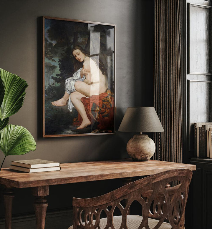 THE SURPRISED NYMPH  , VINTAGE PAINTINGS