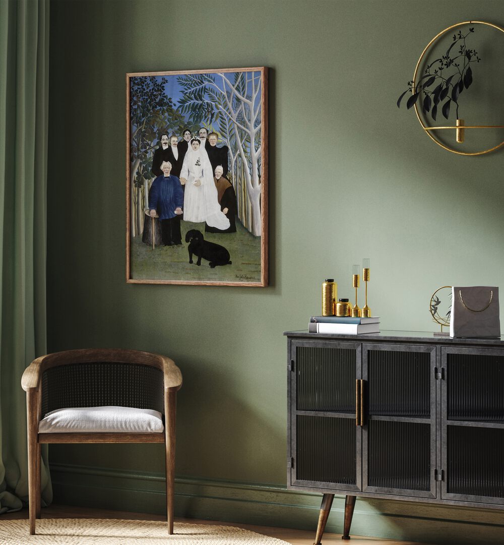 THE WEDDING PARTY (1905) , VINTAGE PAINTINGS