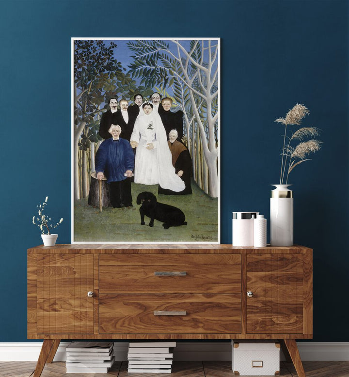 THE WEDDING PARTY (1905) , VINTAGE PAINTINGS