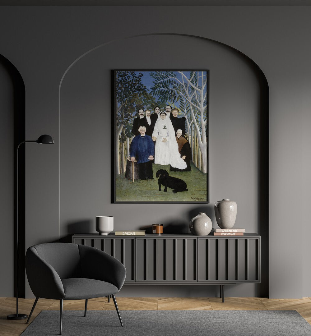THE WEDDING PARTY (1905) , VINTAGE PAINTINGS