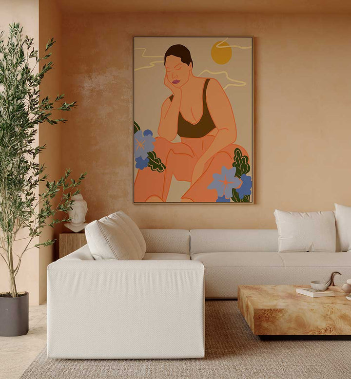 THINKING ABOUT LIFE , PORTRAITS & FIGURATIVE ILLUSTRATIONS