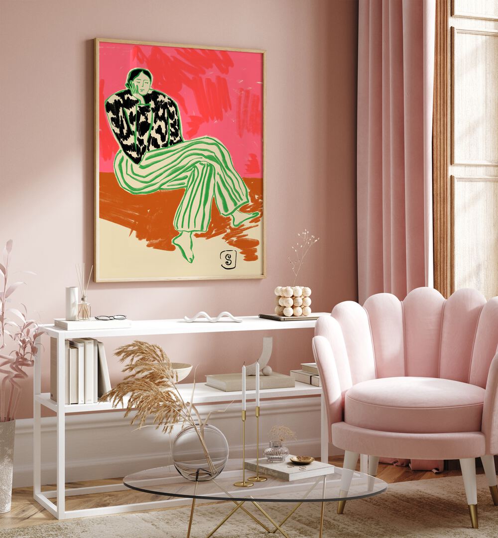 THINKING , PORTRAITS & FIGURATIVE ILLUSTRATIONS