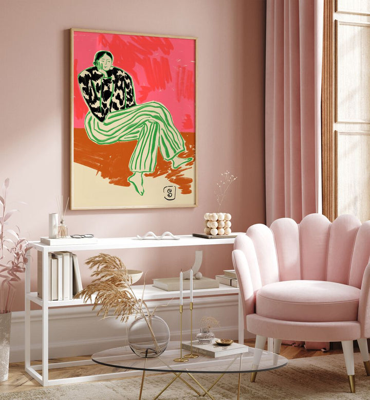 THINKING , PORTRAITS & FIGURATIVE ILLUSTRATIONS