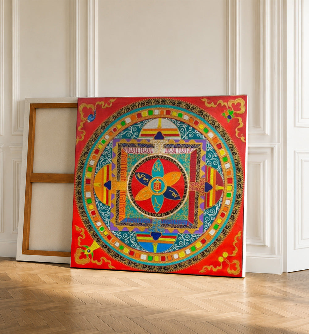TIBETAN MANDALA , HANDMADE ARTWORKS